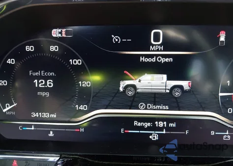 2024 GMC Sierra 1500 4Wd Short Box Slt из США, поврежденный, VIN 3GTUUDED3RG390318